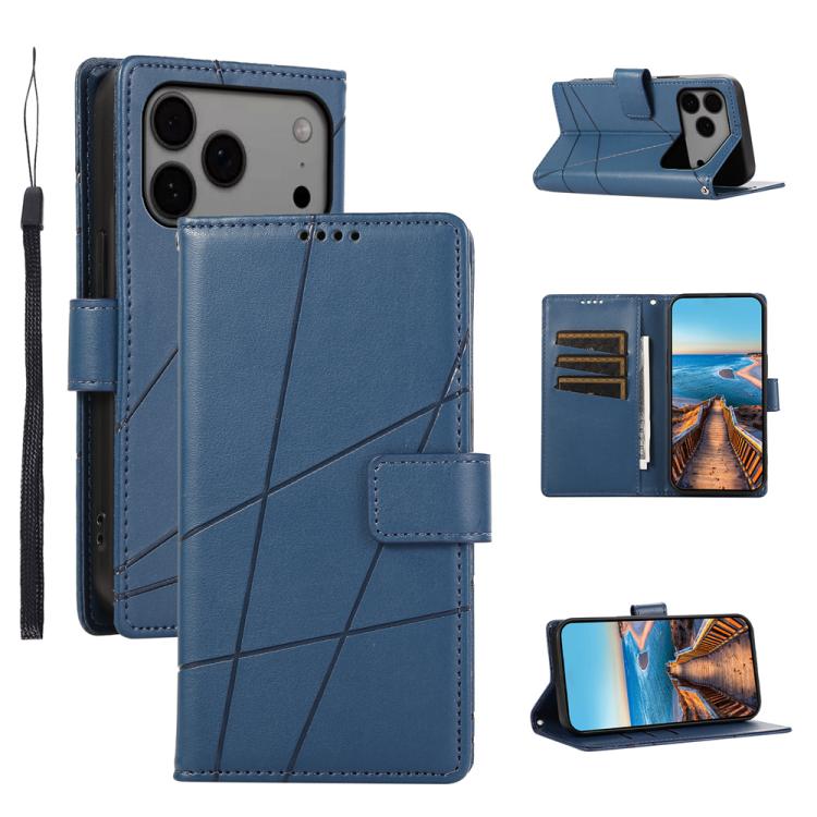 PU Genuine Leather Texture Embossed Line Phone Case, For iPhone 17e / 16e, For iPhone 17 Pro Max, For iPhone 17 Pro, For iPhone 17, For iPhone Air, For iPhone 16 Pro Max, For iPhone 16 Pro, For iPhone 16 Plus, For iPhone 16, For iPhone 15 Pro Max      ...