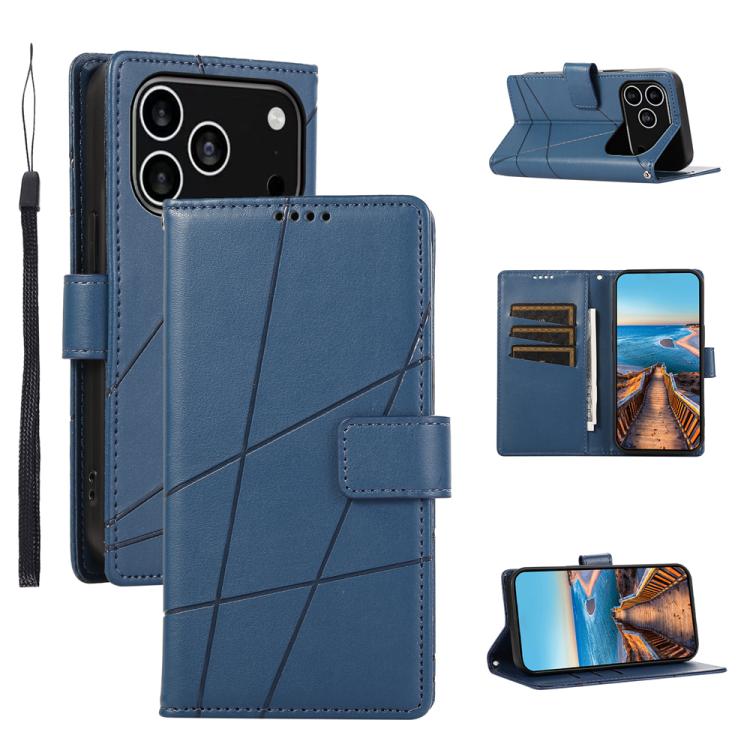 PU Genuine Leather Texture Embossed Line Phone Case, For iPhone 17e / 16e, For iPhone 17 Pro Max, For iPhone 17 Pro, For iPhone 17, For iPhone Air, For iPhone 16 Pro Max, For iPhone 16 Pro, For iPhone 16 Plus, For iPhone 16, For iPhone 15 Pro Max      ...