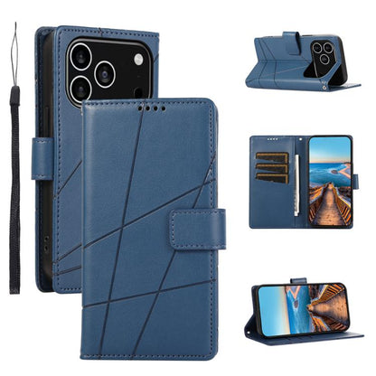 PU Genuine Leather Texture Embossed Line Phone Case, For iPhone 17e / 16e, For iPhone 17 Pro Max, For iPhone 17 Pro, For iPhone 17, For iPhone Air, For iPhone 16 Pro Max, For iPhone 16 Pro, For iPhone 16 Plus, For iPhone 16, For iPhone 15 Pro Max      ...