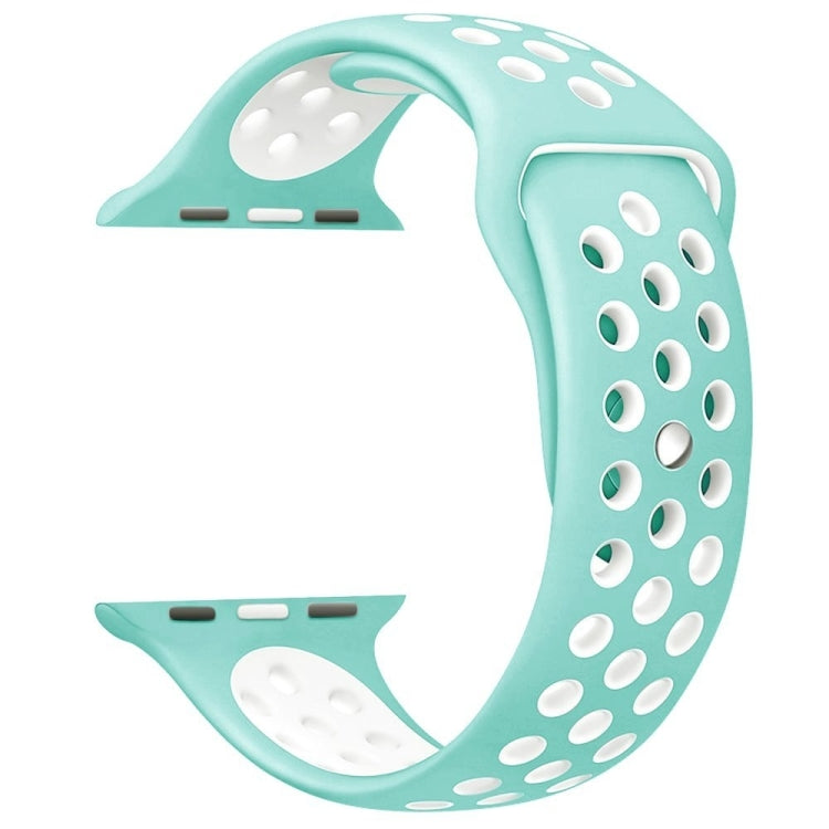 Sport Silicone Watchband Standard Edition, For Apple Watch Series 7 41mm / 6 & SE & 5 & 4 40mm / 3 & 2 & 1 38mm, For Apple Watch Ultra 49mm / Series 8&7 45mm / SE 2&6&SE&5&4 44mm / 3&2&1 42mm�������������������������������������������������������������...