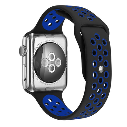 Sport Silicone Watchband Standard Edition, For Apple Watch Series 7 41mm / 6 & SE & 5 & 4 40mm / 3 & 2 & 1 38mm, For Apple Watch Ultra 49mm / Series 8&7 45mm / SE 2&6&SE&5&4 44mm / 3&2&1 42mm                                                             ...