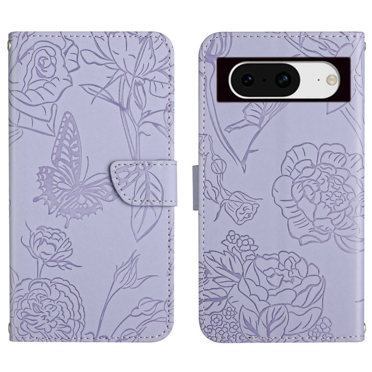 Skin Feel Butterfly Embossed Flip Leather Phone Case, For Google Pixel 11 Pro XL, For Google Pixel 11 Pro / 11, For Google Pixel 10a, For Google Pixel 9a, For Google Pixel 9 Pro XL, For Google Pixel 9 Pro, For Google Pixel 9, For Google Pixel 8a