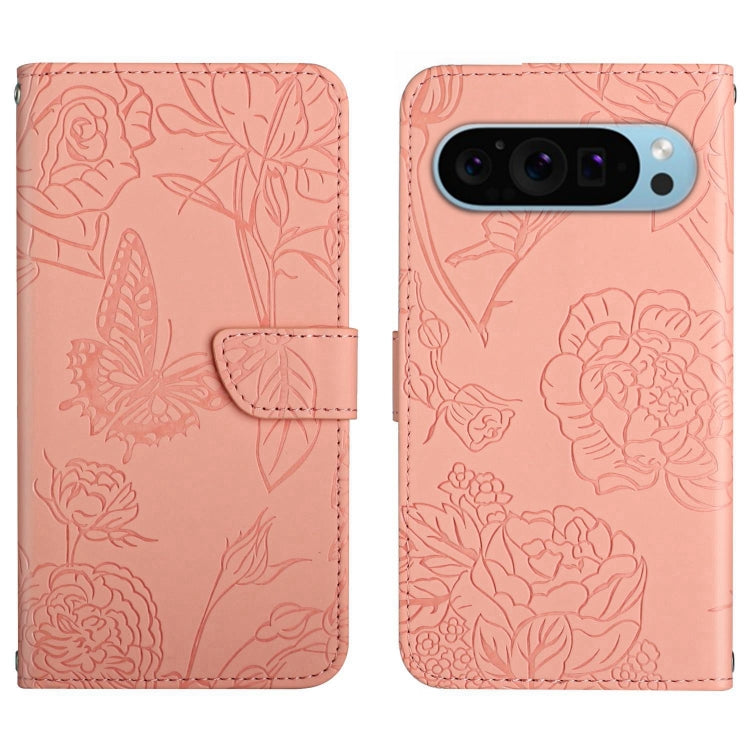 Skin Feel Butterfly Embossed Flip Leather Phone Case, For Google Pixel 11 Pro XL, For Google Pixel 11 Pro / 11, For Google Pixel 10a, For Google Pixel 9a, For Google Pixel 9 Pro XL, For Google Pixel 9 Pro, For Google Pixel 9, For Google Pixel 8a