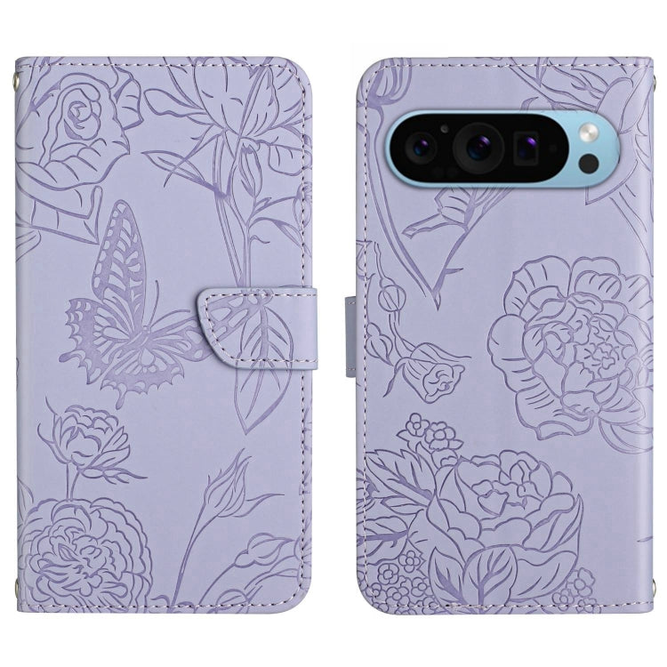 Skin Feel Butterfly Embossed Flip Leather Phone Case, For Google Pixel 11 Pro XL, For Google Pixel 11 Pro / 11, For Google Pixel 10a, For Google Pixel 9a, For Google Pixel 9 Pro XL, For Google Pixel 9 Pro, For Google Pixel 9, For Google Pixel 8a