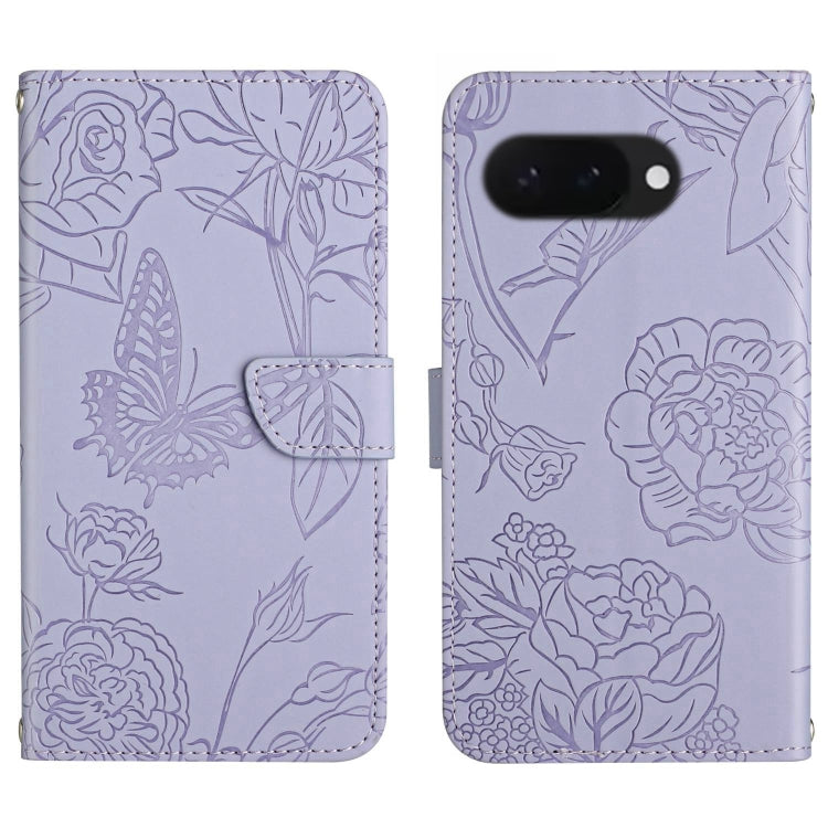 Skin Feel Butterfly Embossed Flip Leather Phone Case, For Google Pixel 11 Pro XL, For Google Pixel 11 Pro / 11, For Google Pixel 10a, For Google Pixel 9a, For Google Pixel 9 Pro XL, For Google Pixel 9 Pro, For Google Pixel 9, For Google Pixel 8a