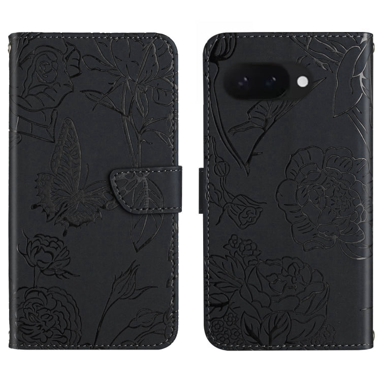 Skin Feel Butterfly Embossed Flip Leather Phone Case, For Google Pixel 11 Pro XL, For Google Pixel 11 Pro / 11, For Google Pixel 10a, For Google Pixel 9a, For Google Pixel 9 Pro XL, For Google Pixel 9 Pro, For Google Pixel 9, For Google Pixel 8a