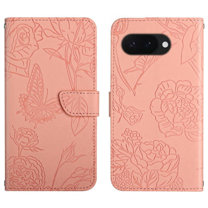 Skin Feel Butterfly Embossed Flip Leather Phone Case, For Google Pixel 11 Pro XL, For Google Pixel 11 Pro / 11, For Google Pixel 10a, For Google Pixel 9a, For Google Pixel 9 Pro XL, For Google Pixel 9 Pro, For Google Pixel 9, For Google Pixel 8a
