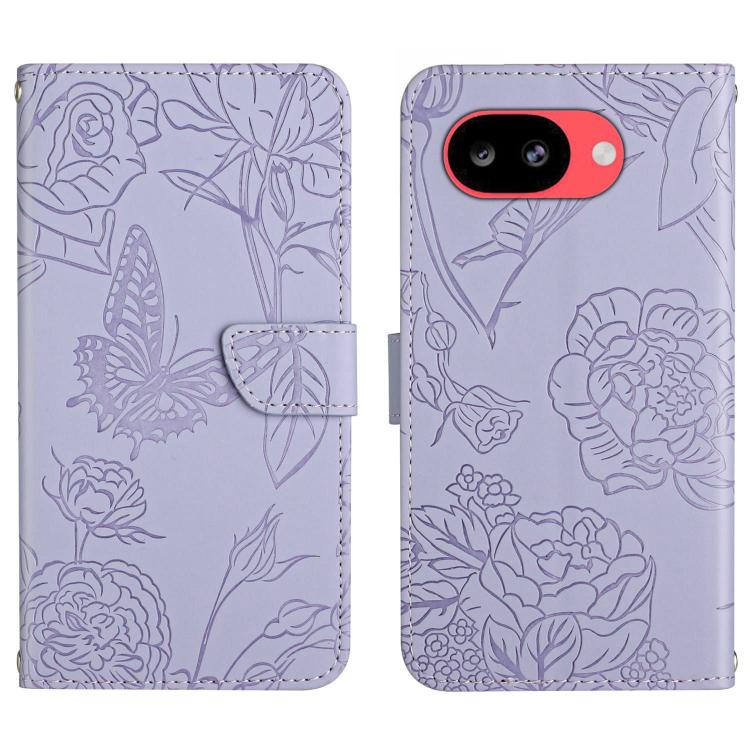 Skin Feel Butterfly Embossed Flip Leather Phone Case, For Google Pixel 11 Pro XL, For Google Pixel 11 Pro / 11, For Google Pixel 10a, For Google Pixel 9a, For Google Pixel 9 Pro XL, For Google Pixel 9 Pro, For Google Pixel 9, For Google Pixel 8a