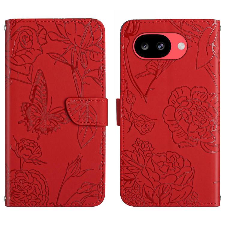 Skin Feel Butterfly Embossed Flip Leather Phone Case, For Google Pixel 11 Pro XL, For Google Pixel 11 Pro / 11, For Google Pixel 10a, For Google Pixel 9a, For Google Pixel 9 Pro XL, For Google Pixel 9 Pro, For Google Pixel 9, For Google Pixel 8a