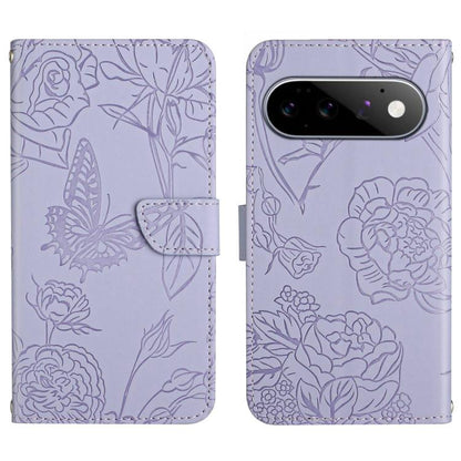 Skin Feel Butterfly Embossed Flip Leather Phone Case, For Google Pixel 11 Pro XL, For Google Pixel 11 Pro / 11, For Google Pixel 10a, For Google Pixel 9a, For Google Pixel 9 Pro XL, For Google Pixel 9 Pro, For Google Pixel 9, For Google Pixel 8a