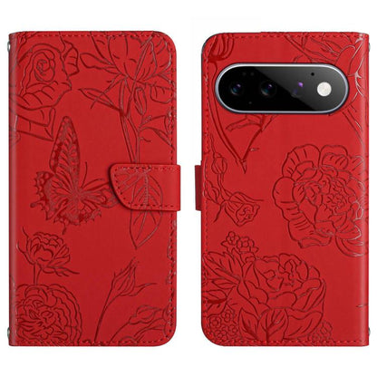 Skin Feel Butterfly Embossed Flip Leather Phone Case, For Google Pixel 11 Pro XL, For Google Pixel 11 Pro / 11, For Google Pixel 10a, For Google Pixel 9a, For Google Pixel 9 Pro XL, For Google Pixel 9 Pro, For Google Pixel 9, For Google Pixel 8a