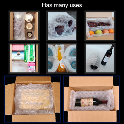 2 PCS Inflatable Gourd Film Bubble Film Express Packaging Shockproof Air Cushion Film, Length: 300m, 30x20, 30x40