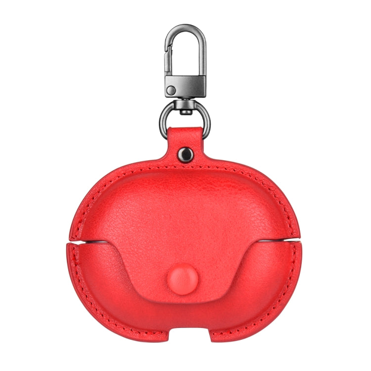 Business Leather Earphone Protective Case with Hook