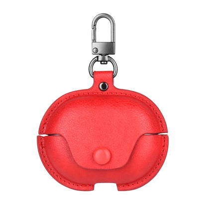 Business Leather Earphone Protective Case with Hook