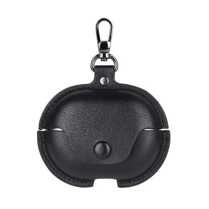 Business Leather Earphone Protective Case with Hook