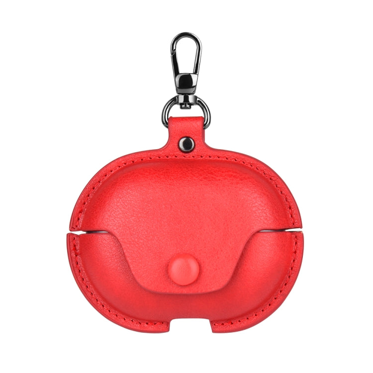 Business Leather Earphone Protective Case with Hook