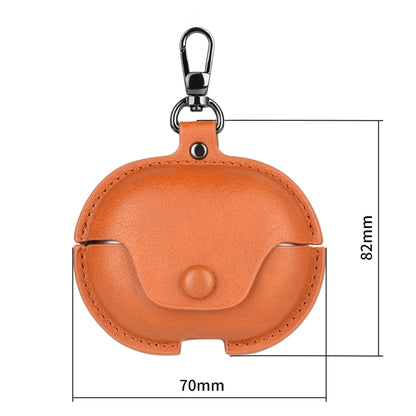 Business Leather Earphone Protective Case with Hook