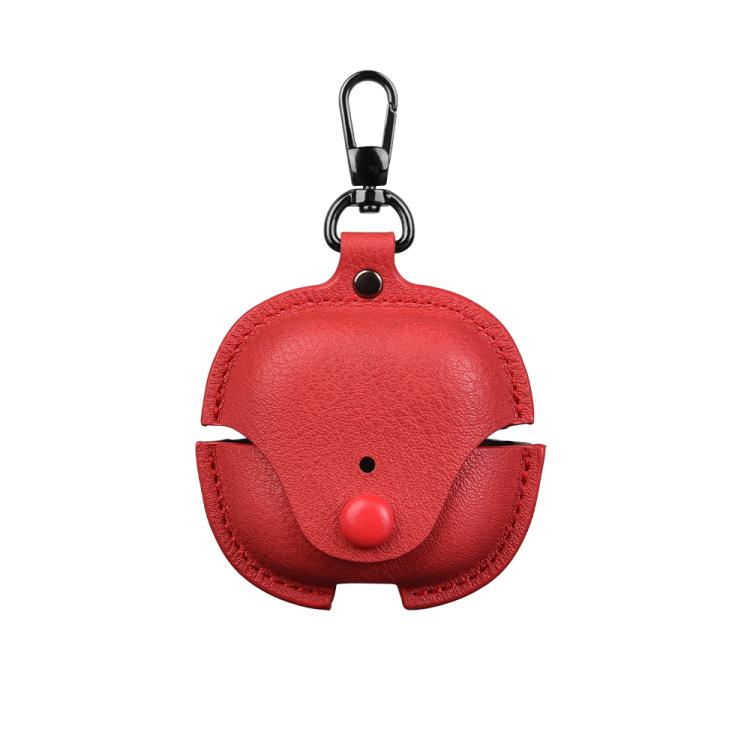 Business Leather Earphone Protective Case with Hook, For Huawei FreeBuds Pro 5 / 4 / 3, For Huawei FreeClip 2, For Huawei FreeBuds SE 4 ANC, For Huawei FreeBuds 7i, For Huawei FreeClip