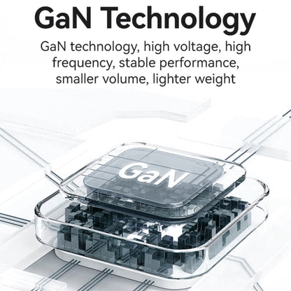 USAMS US-CC202 SMF Series PD35W Dual Type-C Port GaN Fast Charger, EU Plug