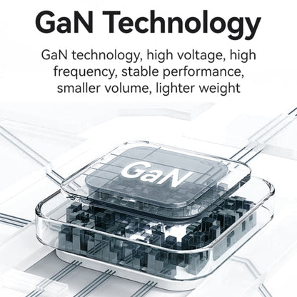 USAMS US-CC204 SMF Series PD35W Dual Type-C Port GaN Fast Charger, UK Plug