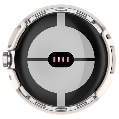 PC + Tempered Film Integrated Watch Protective Case, For Google Pixel Watch 2