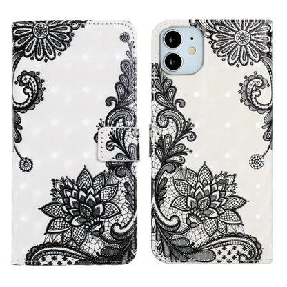Oil Embossed 3D Drawing Leather Phone Case