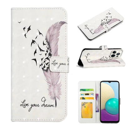 Oil Embossed 3D Drawing Leather Phone Case, For iPhone 17 Pro Max, For iPhone 17 Pro, For iPhone 17, For iPhone Air, For iPhone 16 Pro Max, For iPhone 16 Pro, For iPhone 16 Plus, For iPhone 16, For iPhone 15 Pro Max