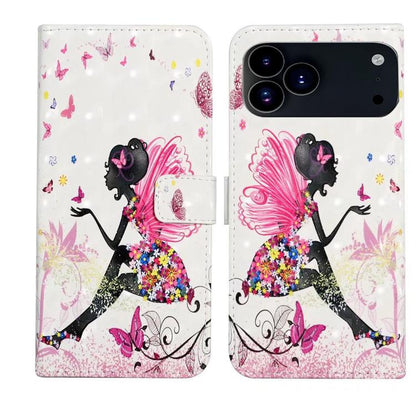 Oil Embossed 3D Drawing Leather Phone Case, For iPhone 17 Pro Max, For iPhone 17 Pro, For iPhone 17, For iPhone Air, For iPhone 16 Pro Max, For iPhone 16 Pro, For iPhone 16 Plus, For iPhone 16, For iPhone 15 Pro Max