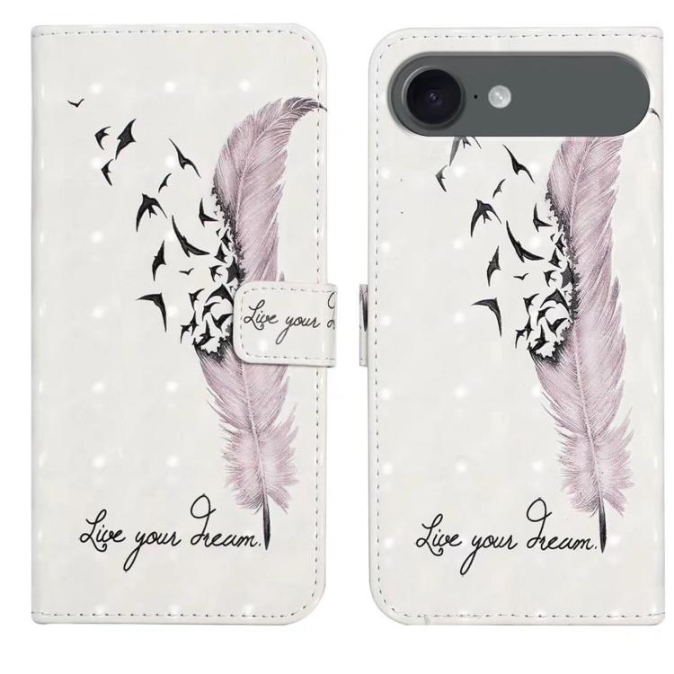 Oil Embossed 3D Drawing Leather Phone Case, For iPhone 17 Pro Max, For iPhone 17 Pro, For iPhone 17, For iPhone Air, For iPhone 16 Pro Max, For iPhone 16 Pro, For iPhone 16 Plus, For iPhone 16, For iPhone 15 Pro Max