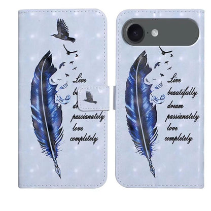 Oil Embossed 3D Drawing Leather Phone Case, For iPhone 17 Pro Max, For iPhone 17 Pro, For iPhone 17, For iPhone Air, For iPhone 16 Pro Max, For iPhone 16 Pro, For iPhone 16 Plus, For iPhone 16, For iPhone 15 Pro Max