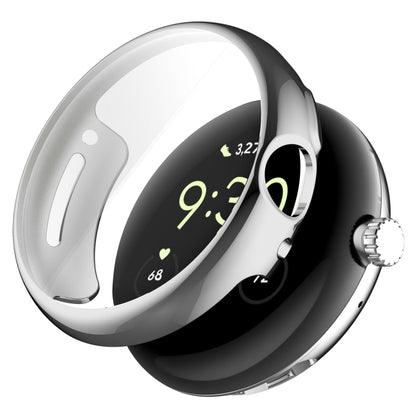 Full Coverage TPU Electroplated Watch Protective Case, For Google Pixel Watch 2