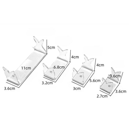 YX061 Lot de 4 présentoirs à leurres de pêche, YX061