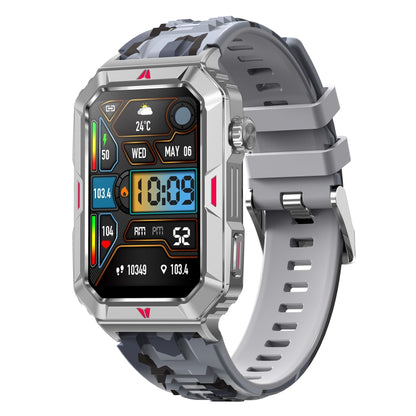 CF26 1.57inch BT5.2 Smart Bracelet Support Sleep Detection, Silicone Strap