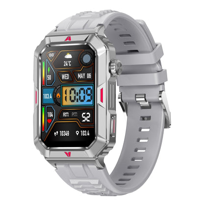 CF26 1.57inch BT5.2 Smart Bracelet Support Sleep Detection, Silicone Strap