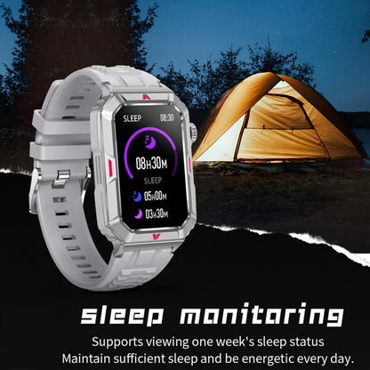 CF26 1.57inch BT5.2 Smart Bracelet Support Sleep Detection, Silicone Strap