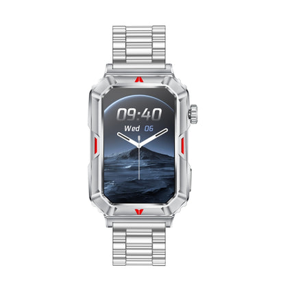 CF26 1.57inch BT5.2 Smart Bracelet Support Sleep Detection, Steel Strap