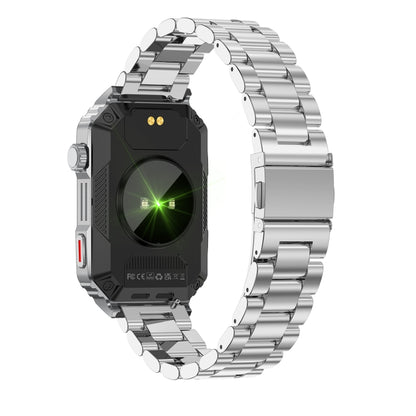 CF26 1.57inch BT5.2 Smart Bracelet Support Sleep Detection, Steel Strap