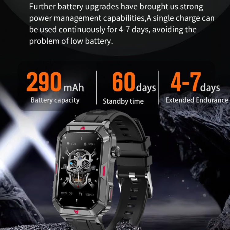 CF26 1.57inch BT5.2 Smart Bracelet Support Sleep Detection, Steel Strap