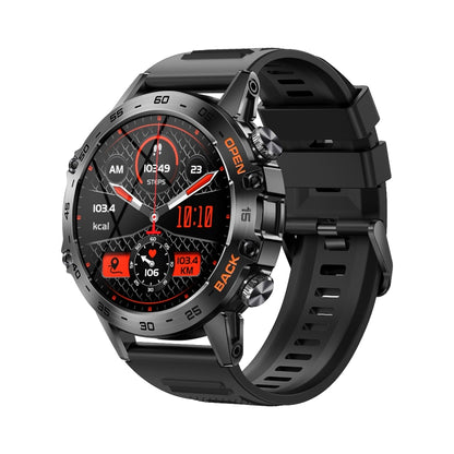 Montre connectée K52 1,39 pouces BT5.0 avec prise en charge de la détection de la fréquence cardiaque et du sommeil