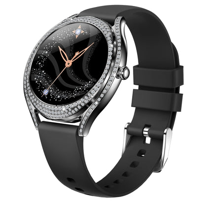 V66 1.28inch BT5.0 Smart Watch Support Heart Rate/ Sleep Detection, Silicone Strap