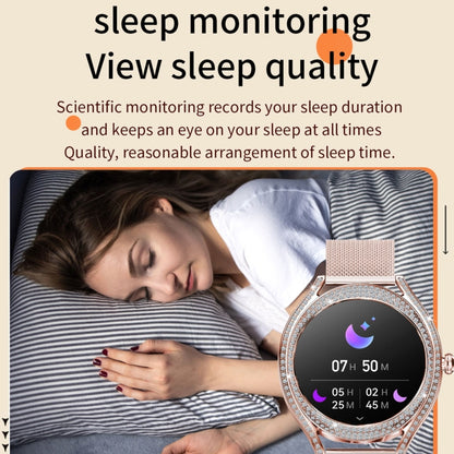 V66 1.28inch BT5.0 Smart Watch Support Heart Rate/ Sleep Detection, Silicone Strap