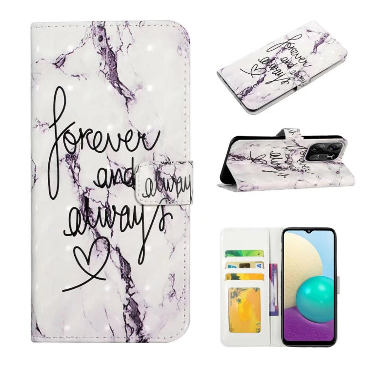 Oil Embossed 3D Drawing Leather Phone Case, For Tecno Spark Go 2023