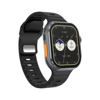 iW9 Ultra 2.04 inch Screen Smart Call Watch, BT Call / Heart Rate / Blood Pressure / Blood Oxygen