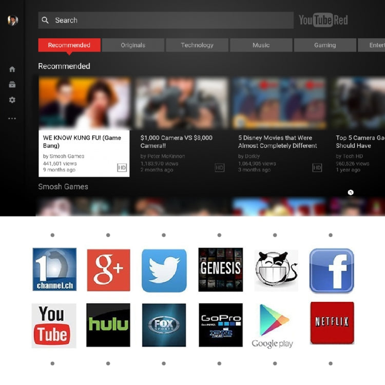 X96 max+ 4K Smart TV Box with Remote Control, Android 9.0, Amlogic S905X3 Quad-Core Cortex-A55,2GB+16GB, Support LAN, AV, 2.4G/5G WiFi, USBx2,TF Card,, EU Plug