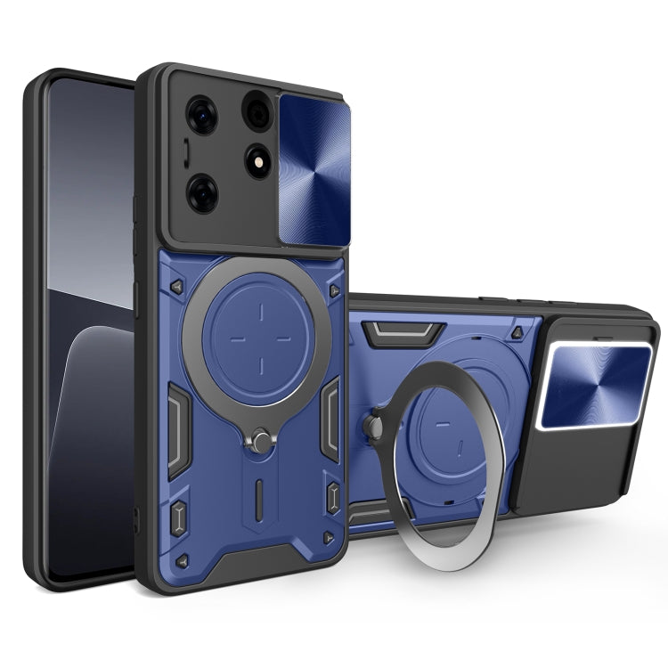 CD Texture Sliding Camshield Magnetic Holder Phone Case, For Tecno Pova 8 5G, For Tecno Spark 50 5G, For Tecno Spark 50 4G, For Tecno Camon 50 Pro 4G, For Tecno Pova 6 Neo 4G, For Tecno Pova 6 4G, For Tecno Camon 30 Pro 5G, For Tecno Camon 30 4G / 5G  ...