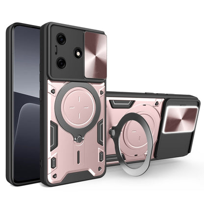 CD Texture Sliding Camshield Magnetic Holder Phone Case, For Tecno Pova 8 5G, For Tecno Spark 50 5G, For Tecno Spark 50 4G, For Tecno Camon 50 Pro 4G, For Tecno Pova 6 Neo 4G, For Tecno Pova 6 4G, For Tecno Camon 30 Pro 5G, For Tecno Camon 30 4G / 5G  ...