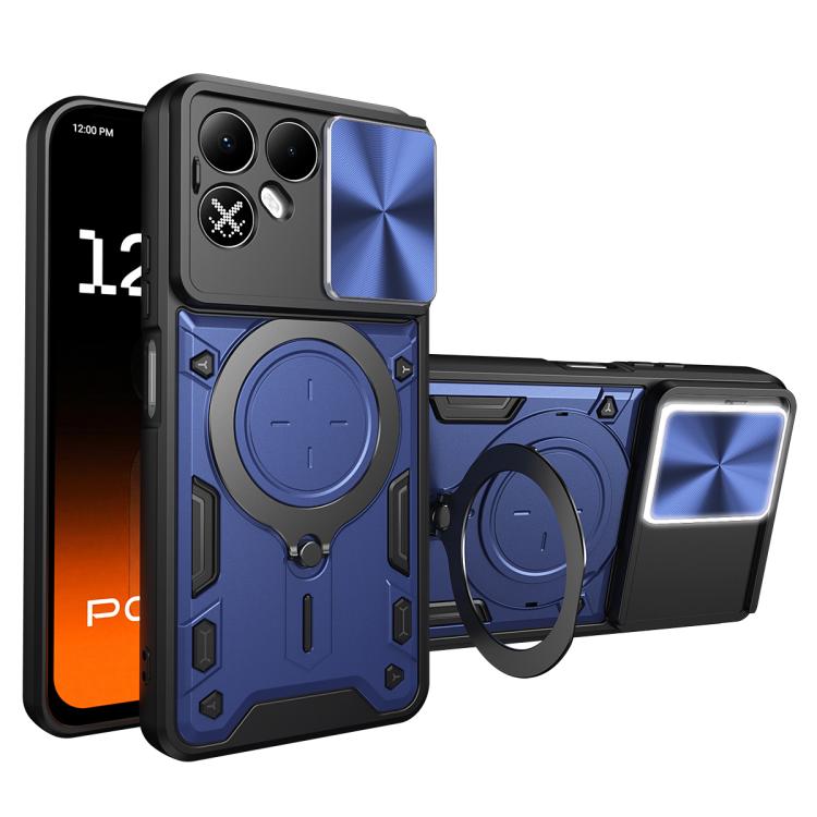 CD Texture Sliding Camshield Magnetic Holder Phone Case, For Tecno Pova 8 5G, For Tecno Spark 50 5G, For Tecno Spark 50 4G, For Tecno Camon 50 Pro 4G, For Tecno Pova 6 Neo 4G, For Tecno Pova 6 4G, For Tecno Camon 30 Pro 5G, For Tecno Camon 30 4G / 5G  ...