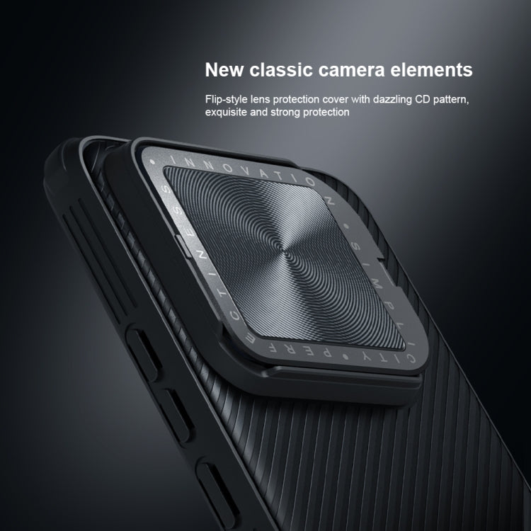 NILLKIN Black Mirror Prop CD Texture Mirror Phone Case, For Xiaomi 14, For Xiaomi Redmi K70/K70 Pro