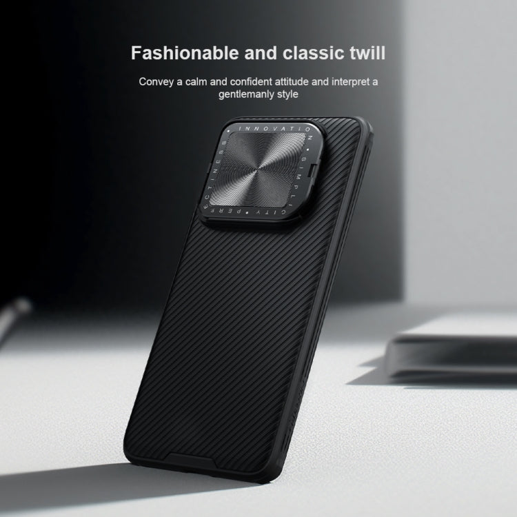 NILLKIN Black Mirror Prop CD Texture Mirror Phone Case, For Xiaomi 14, For Xiaomi Redmi K70/K70 Pro