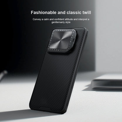 NILLKIN Black Mirror Prop CD Texture Mirror Phone Case, For Xiaomi 14, For Xiaomi Redmi K70/K70 Pro